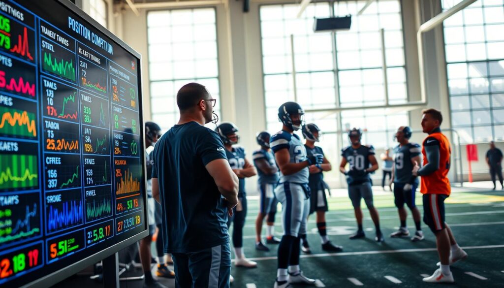 NFL position competition statistics