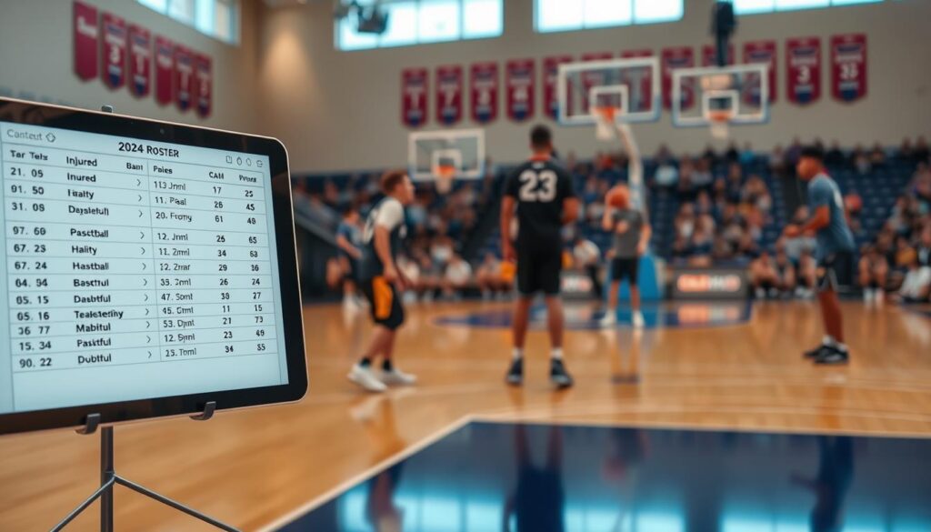 basketball roster 2024 injury updates