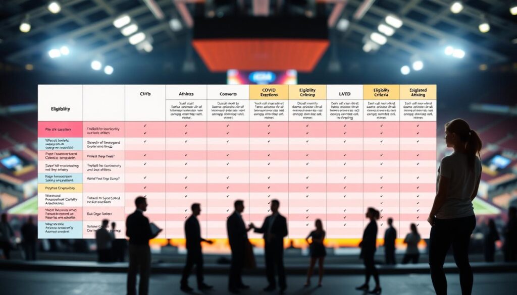 NCAA eligibility chart during COVID exceptions NCAA eligibility chart during COVID exceptions