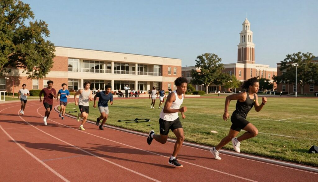 texas state athlete profile