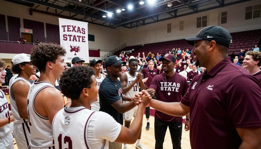 texas state football commits