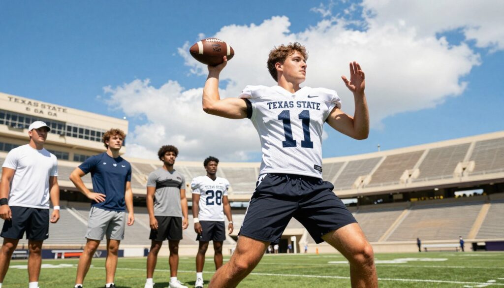 texas state quarterback recruit